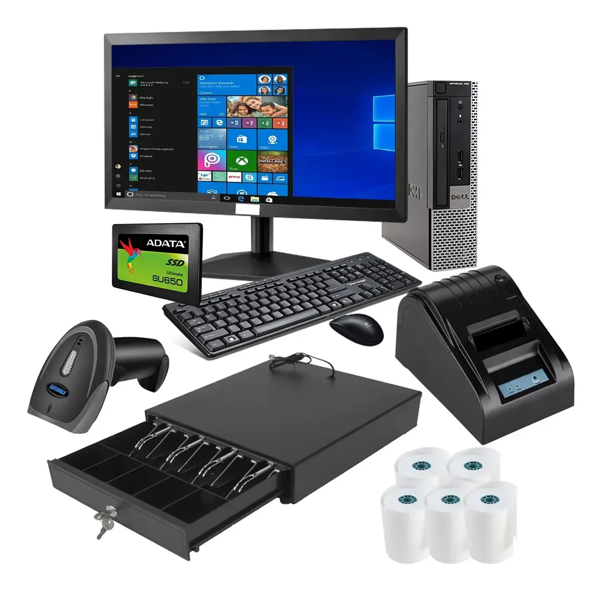 Equipo incluido en el paquete Kit Punto de Venta